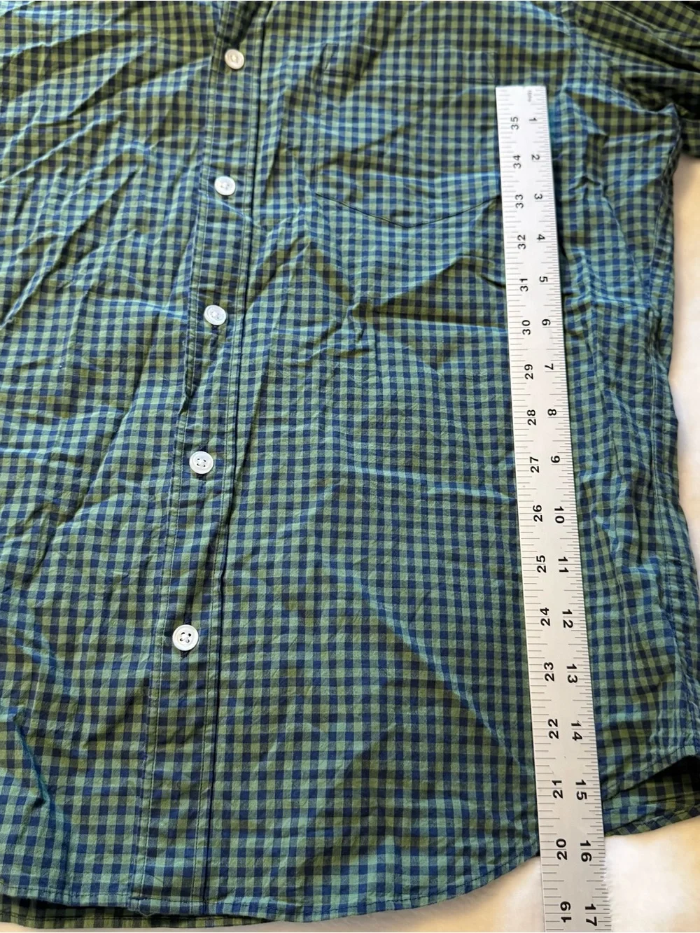 J. Crew lightweight button
